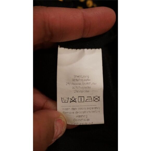 Grace Karin Girl's Sequin Ruffle Skirt - Gold/Black, Size 12Y - Picture 10 of 13